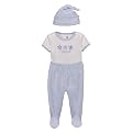 Just One Year Beginning of Joy Layette 3-pc. Set - Blue (0-3 mos.)
