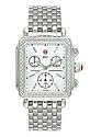 NEW MICHELE DECO DIAMOND STAINLESS STEEL WATCH MWW06A000028