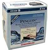 Replacement Cartridge for Penguin 160, 170, 200B, 300, 330, 350B Filters - 6 pk