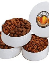 Georgia Pecans By The Tin by Byron Plantation