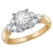 Certified, 1 & 1/2 ct. tw. Diamond Unity Ring