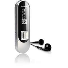 Philips GoGear SA 011108S  MP3-Player 8 GB (LC-Display, USB 2.0) silber