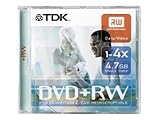 Review TDK DVD+RW47MEB / TDK 4.7GB DVD+RW 4x