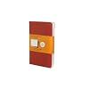 Cahier ruled pocket, red