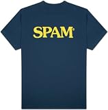 Spam - Distressed Logo Specialty Products T-Shirt, XL - Navy