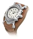 Oakley Saddleback Leather Watch Ivory Dial/Brown