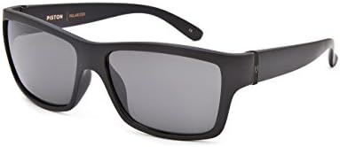 MADSON OF AMERICA Piston Polarized Sunglasses, Matte Black
