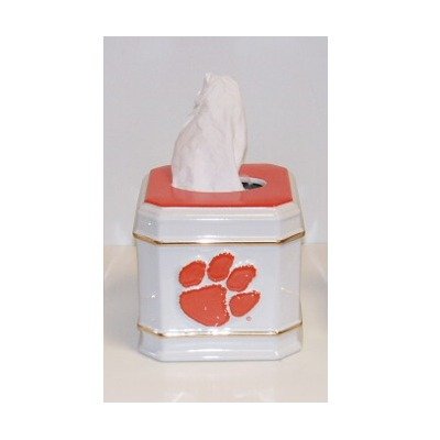 Clemson Tissue Box Cover