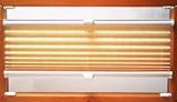 Sunfree / Cosiflor Fenster Plissee Modell VS2 / Ma�arbeit bis 80 x 120cm in 11 m�glichen Crush - Perlex - Stoffen