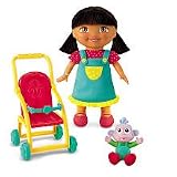 Fisher-Price Boots and Dora the Explorer Stroller Set