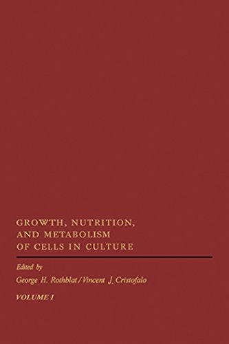 Growth, Nutrition, and Metabolism of Cells In Culture V1: v. 1