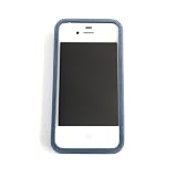 バード電子 iPhone 4Sケース ポコヨン POCO-4B ブルー