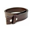 BELTMASTERS&reg; MENS/WOMENS BROWN LEATHER BELT FOR BUCKLES 30" TO 48"