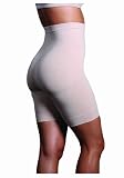 N-fini Shapewear High Rise Thigh Shorts Style #582 (Black or Nude) Available in SM to 4XL