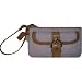 Women's Coach Wristlet Silver/Lilac/Natural F40585 Signature Soh Minsig Lg Wristlet