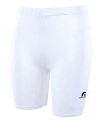 CLOSEOUT Russell Athletic Womens Dual Layered Lo-Rise Sliding Short