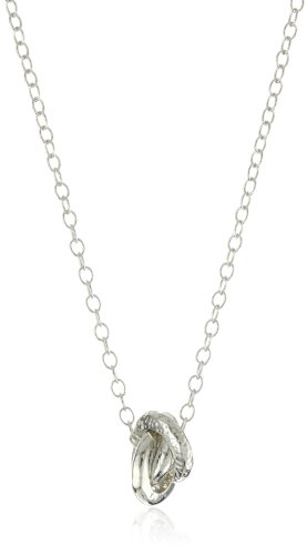 gorjana Infinity Sterling Silver Ring Necklace
