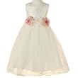 Little Girls Special Occasion IVORY ROSE Flower Girl Dress KIDS DREAM 2-12