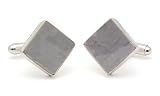 Handmade sterling silver and wood Busch stadium baseball ballpark seat cufflinks