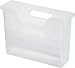 IRIS Desktop File Box, Small, Clear