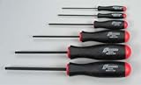 Bondhus 10686 1.5-5mm Balldriver Screwdrivers, 6 Piece Set