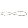 HinsonGayle Handpicked Premium Small 5.0-5.5mm White Cultured Pearl Necklace(14K White Gold)