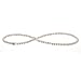 HinsonGayle Handpicked Premium Small 5.0-5.5mm White Cultured Pearl Necklace(14K White Gold)