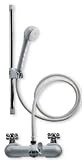 Croydex Bath Shower Mixer Set, Silver