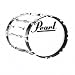 14x14 Championship Series Marching Bass Drum Pure White