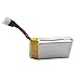 Holy Stone Upgraded 3.7V 650mAh 25C Lipo Battery for X5C X5 M68 M68R (3PCS),obtain extra flight time:27mins