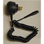 Norelco Philips CC02 Coiled Shaver Cord for SmartTouch, Speed-XL, Quadra, Spectra, Sensotec, Cool Skin and Precision Models