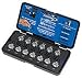 Armstrong 16-390 Eliminator 13pc 1/2 Drive Fractional/Metric Hex Driver Set