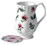 Royal Albert Remedy Teas Mug and Matching Coaster, Bergamot