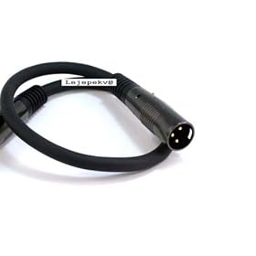 Premier Series XLR Male to XLR Female 16AWG Cable - Gold Plated - 1.5ft (Microphone & Interconnect)
