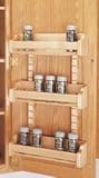 Adjustable Door Mount Spice Rack
