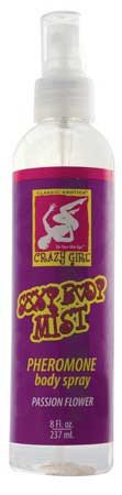 Crazy Girl Sexy Body Mist Pheromone Body Spray Passion Flower 8 fl ounce Spray Bottle