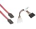 SATA Power & Data Cable Twin Pack.