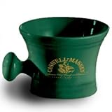 Green Ceramic Shave Mug