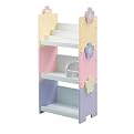 Guidecraft Pastel Flower Stacking Bookshelves