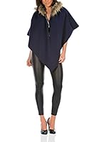 La Belle Parisienne Poncho Elisa (Azul Marino)