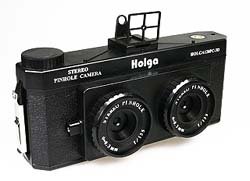 Holga 120-3D Pinhole Stereo Camera for 3D Lomography 