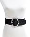 Oval Metal Buckle Elastic Belt