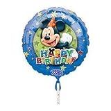Mickey Mouse Stars Happy Birthday 18" Mylar Balloon