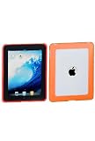 iPad Hybird TPU Flexi Skin Case - Orange/Clear