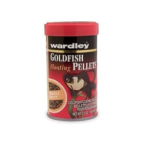Wardley Goldfish TEN Small Floating Food Pellets by Wardley
