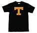 Tennessee Volunteers 100-Percent Cotton Puff Logo Short Sleeve T-Shirt (Large, Black)