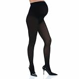 Pietro Brunelli Milano - CL0040 PA 1000 9999 - Collants de Grossesse - 40 Deniers - Noir - Taille M