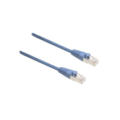 V7 CAT5E STP Patch Kabel (15m, RJ45) blau