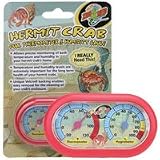 Zoo Med Hermit Crab Thermometer and Humidity Gauge