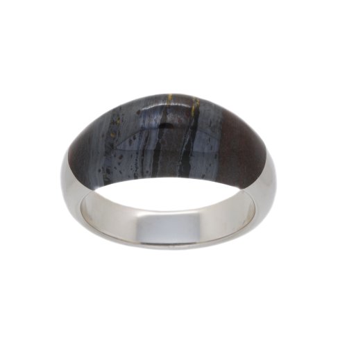 Tuscany Silver Damen-Ring 925 Sterlingsilber Tiger Iron Gr. 54 (17.2) 8 Preisvergleich